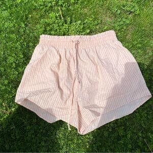 Target Wild fable pink striped shorts SIZE SMALL